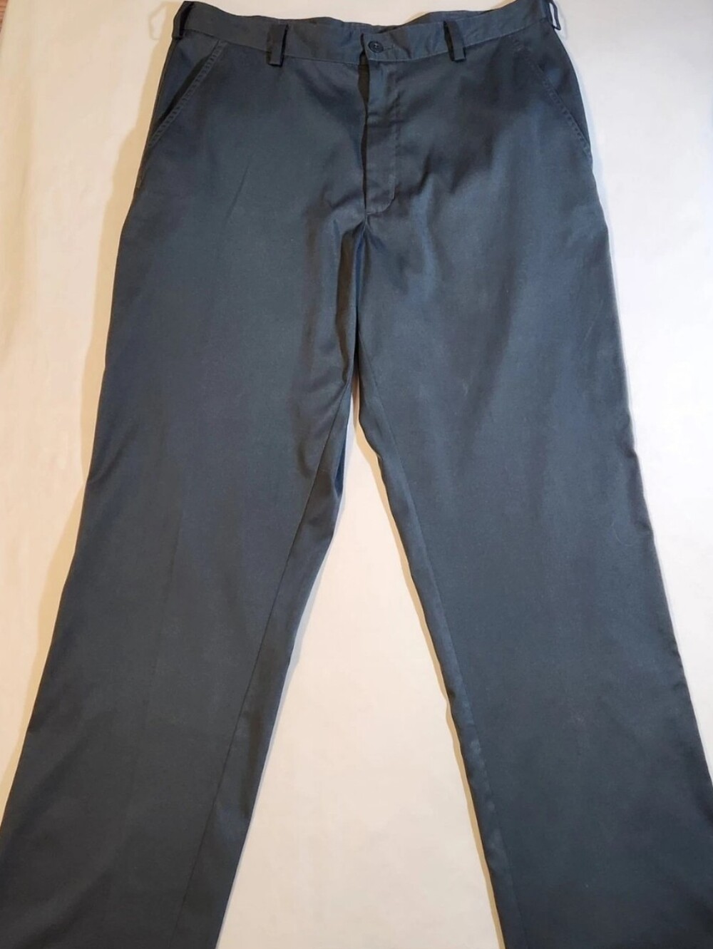 Nike Golf FIT DRY Pants Mens 32x32 Vintage Y2K Flat Front Trousers Green-Grey